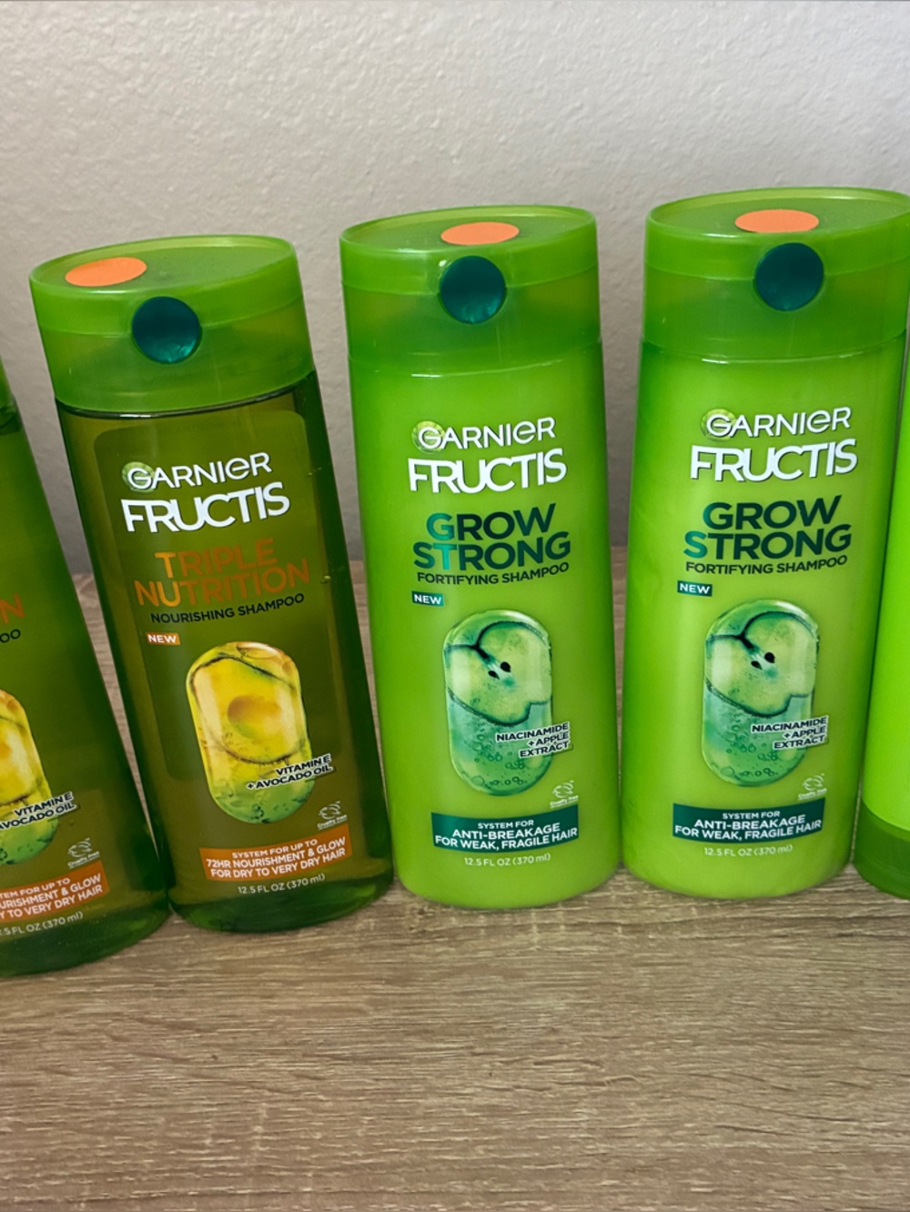 Garnier Fructis Grow Strong Kids Shampoo - Bright Green Bottle
